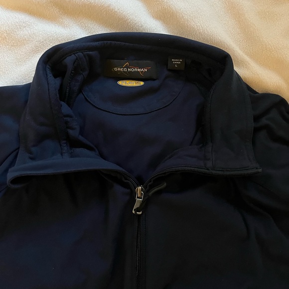 Mens Greg Norman quarter zip pullover. - Picture 2 of 2